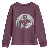 Funny Jersey Devil 67 Moon Night Stroll Youth Sweatshirt - Wonder Print Shop