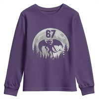 Funny Jersey Devil 67 Moon Night Stroll Youth Sweatshirt - Wonder Print Shop