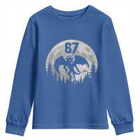Funny Jersey Devil 67 Moon Night Stroll Youth Sweatshirt - Wonder Print Shop