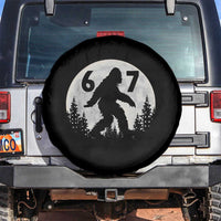 Funny Bigfoot 67 Night Stroll Moon Sasquatch Spare Tire Cover - Wonder Print Shop
