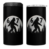 Funny Bigfoot 67 Night Stroll Moon Sasquatch 4 in 1 Can Cooler Tumbler - Wonder Print Shop