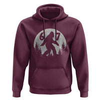 Funny Bigfoot 67 Night Stroll Moon Sasquatch Hoodie - Wonder Print Shop