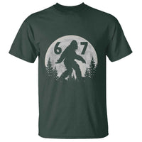 Funny Bigfoot 67 Night Stroll Moon Sasquatch T Shirt - Wonder Print Shop