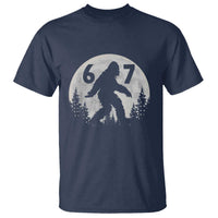 Funny Bigfoot 67 Night Stroll Moon Sasquatch T Shirt - Wonder Print Shop
