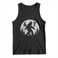 Funny Bigfoot 67 Night Stroll Moon Sasquatch Tank Top - Wonder Print Shop