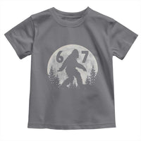 Funny Bigfoot 67 Night Stroll Moon Sasquatch Toddler T Shirt - Wonder Print Shop