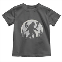 Funny Bigfoot 67 Night Stroll Moon Sasquatch Toddler T Shirt - Wonder Print Shop