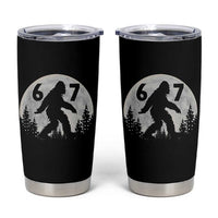 Funny Bigfoot 67 Night Stroll Moon Sasquatch Tumbler Cup - Wonder Print Shop