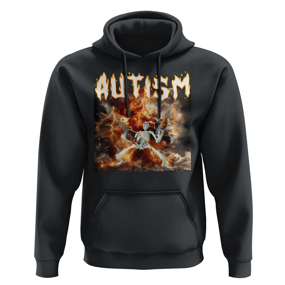 Funny Autism Skeleton Meme Hoodie Oddly Specific Dank Meme