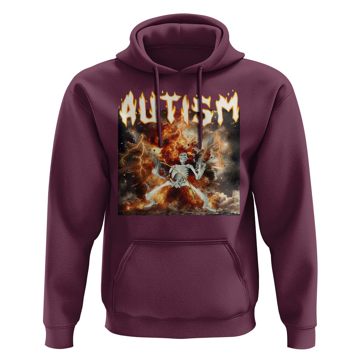 Funny Autism Skeleton Meme Hoodie Oddly Specific Dank Meme