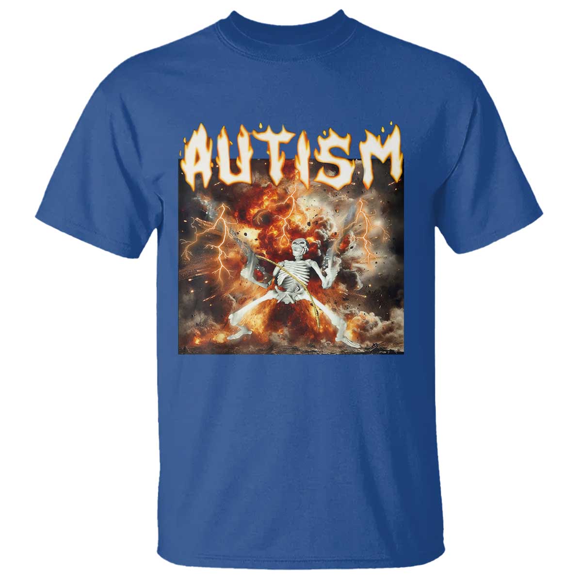Funny Autism Skeleton Meme T Shirt Oddly Specific Dank Meme - Wonder Print Shop
