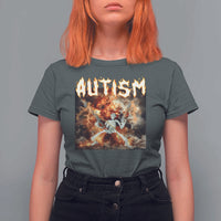 Funny Autism Skeleton Meme T Shirt For Women Oddly Specific Dank Meme - Wonder Print Shop