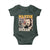 MLK Day His Dream Is My Dream Baby Onesie Martin Luther King Vintage American Flag Black History Month