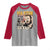 MLK Day His Dream Is My Dream Raglan Shirt Martin Luther King Vintage American Flag Black History Month