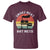Funny Smoke Meat Not Meth T Shirt Retro Vintage Grilling BBQ - Wonder Print Shop