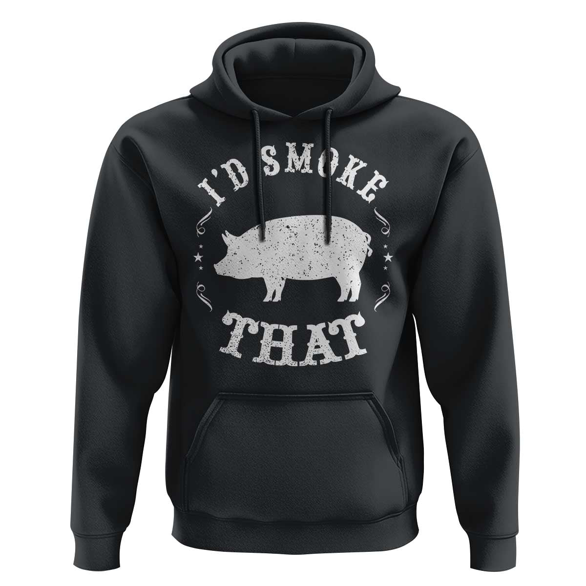 Funny BBQ Grilling I'd Smoke That Hoodie Barbecue Grill Father's Day