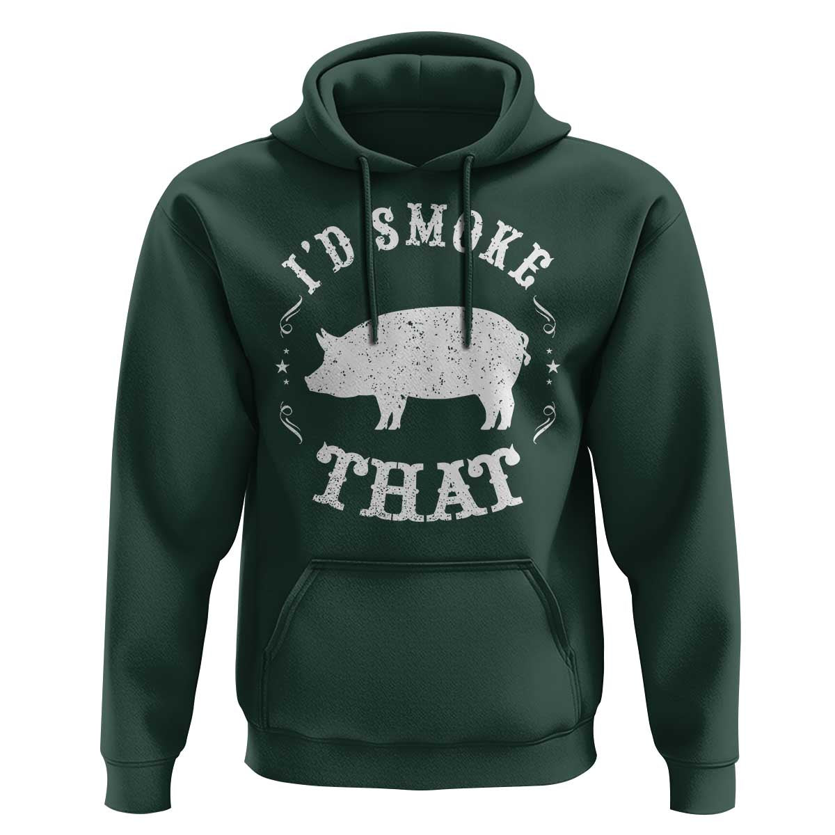 Funny BBQ Grilling I'd Smoke That Hoodie Barbecue Grill Father's Day