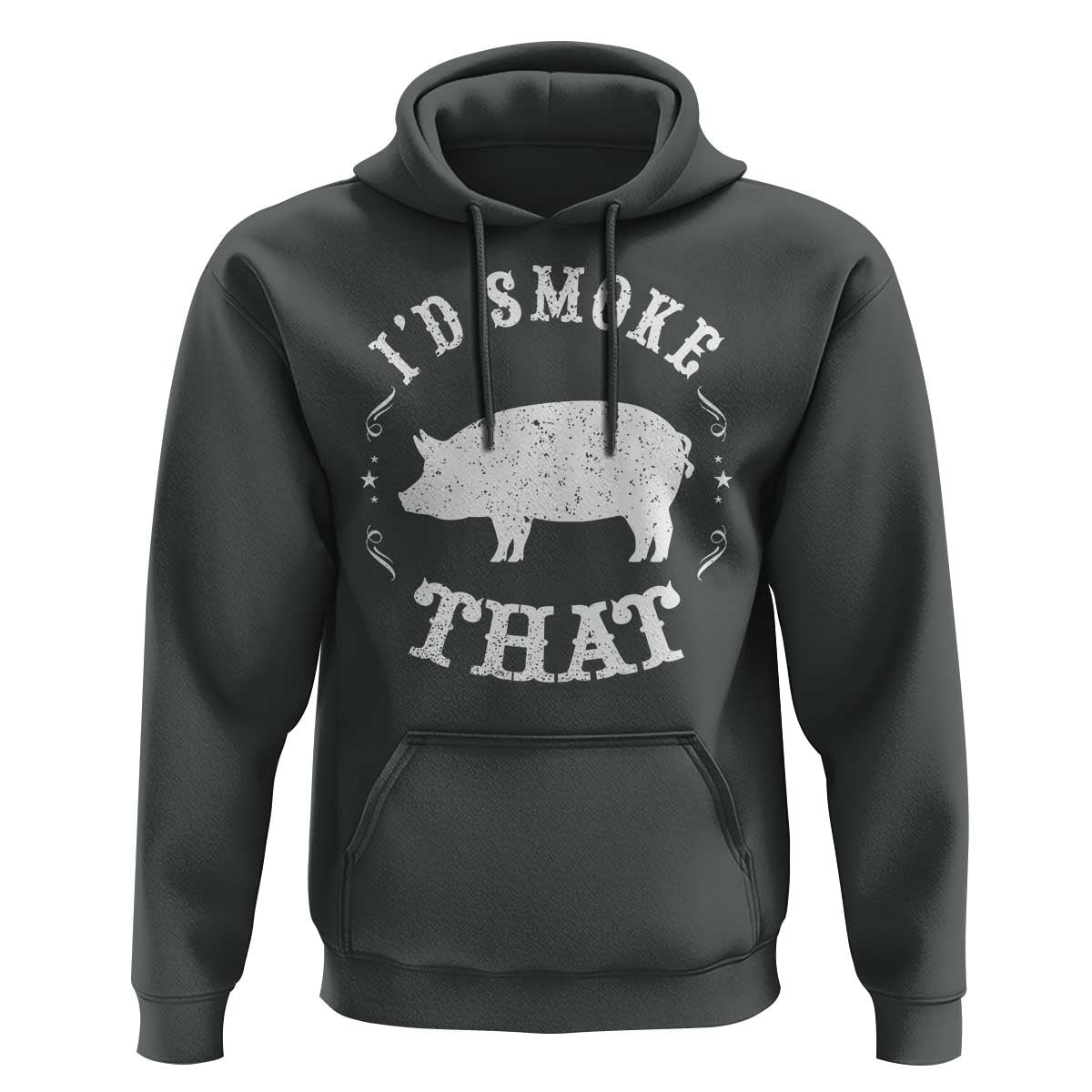 Funny BBQ Grilling I'd Smoke That Hoodie Barbecue Grill Father's Day