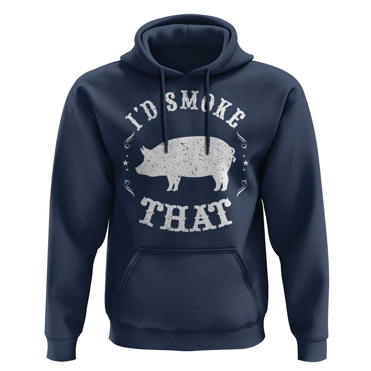Funny BBQ Grilling I'd Smoke That Hoodie Barbecue Grill Father's Day