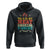 Funny Grilling BBQ Hoodie This Is My Meat Smoking Shirt Retro Fork Father's Day