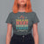 Funny Grilling BBQ T Shirt For Women This Is My Meat Smoking Shirt Retro Fork Father's Day - Wonder Print Shop