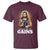 Funny Jesus Gym Workout Hallowed Be Thy Gains T Shirt Muscle Jesus Weightlifting - Wonder Print Shop