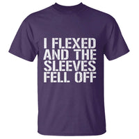 Funny I Flexed And The Sleeves Fell Of T Shirt Workout Gymer - Wonder Print Shop