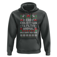 Funny Merry Christmas And A Happy New Year Hoodie Christmas Movie