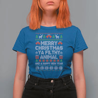 Funny Merry Christmas And A Happy New Year T Shirt For Women Christmas Movie - Wonder Print Shop