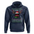 Funny Smokey Christmas Grilling Hoodie BBQ Meat Father's Day