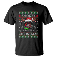 Funny Smokey Christmas Grilling T Shirt BBQ Meat Father's Day - Wonder Print Shop