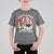 Funny Christmas Grilling Santa T Shirt For Kid Grilling On The Snow - Wonder Print Shop