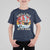 Funny Christmas Grilling Santa T Shirt For Kid Grilling On The Snow - Wonder Print Shop