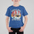 Funny Christmas Grilling Santa T Shirt For Kid Grilling On The Snow - Wonder Print Shop