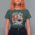 Funny Christmas Grilling Santa T Shirt For Women Grilling On The Snow - Wonder Print Shop
