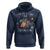 Funny I Survived 100 Days Of School Moo Deng Hoodie It's I'm Fine Everything Is Fine