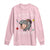 Funny I Survived 100 Days Of School Moo Deng Long Sleeve Shirt It's I'm Fine Everything Is Fine