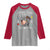 Funny I Survived 100 Days Of School Moo Deng Raglan Shirt It's I'm Fine Everything Is Fine
