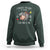Funny I Survived 100 Days Of School Moo Deng Sweatshirt It's I'm Fine Everything Is Fine