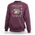 Funny I Survived 100 Days Of School Moo Deng Sweatshirt It's I'm Fine Everything Is Fine