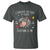 Funny I Survived 100 Days Of School Moo Deng T Shirt It's I'm Fine Everything Is Fine