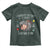 Funny I Survived 100 Days Of School Moo Deng Toddler T Shirt It's I'm Fine Everything Is Fine