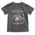 Funny I Survived 100 Days Of School Moo Deng Toddler T Shirt It's I'm Fine Everything Is Fine