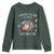 Funny I Survived 100 Days Of School Moo Deng Youth Sweatshirt It's I'm Fine Everything Is Fine