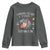 Funny I Survived 100 Days Of School Moo Deng Youth Sweatshirt It's I'm Fine Everything Is Fine