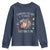 Funny I Survived 100 Days Of School Moo Deng Youth Sweatshirt It's I'm Fine Everything Is Fine