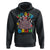 Funny Moo Deng 100 Days Bruh Hoodie Happy 100 Days Of School