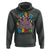 Funny Moo Deng 100 Days Bruh Hoodie Happy 100 Days Of School