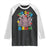 Funny Moo Deng 100 Days Bruh Raglan Shirt Happy 100 Days Of School