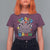 Funny Moo Deng 100 Days Bruh T Shirt For Women Happy 100 Days Of School